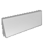Block mit Leimbindung und Deckblatt, DIN lang quer, 50 Blatt, 4/0 farbig einseitig bedruckt